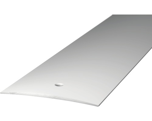 Barre de seuil aluminium argent perforé 60 x 2700 mm