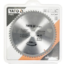 Lame de scie circulaire Yato HM 250 x 3,2 x 30 mm 60 Z