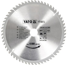 Lame de scie circulaire Yato HM 250 x 3,2 x 30 mm 60 Z