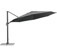 Parasol déporté avec socle pour l''extérieur