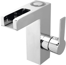 Waschtischarmatur aus Metall mit Einhebelmischer