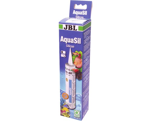 Silicone d'aquarium JBL AquaSil transparent 310 ml