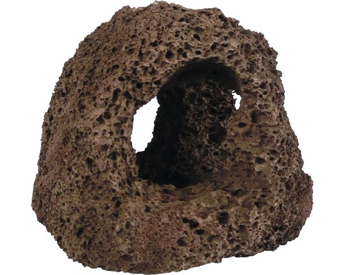 Décoration d'aquarium Lava Grotte 3 trous Décoration d'aquarium Lava Grotte 3 trous