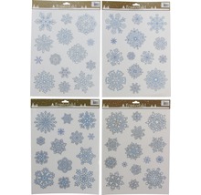 Images pour fenêtres avec motifs de flocons de neige