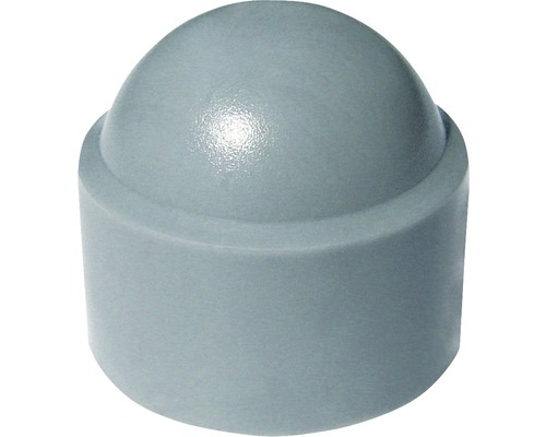 Sechskantschutzkappe rund Ø 8 mm grau, 50 Stück-0