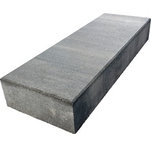 Bloc de marche en béton iStep Pure quartzite gris noir 100 x 35 x 15 cm-thumb-0
