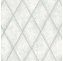 Tapete mit Rautenmuster für die Wandgestaltung