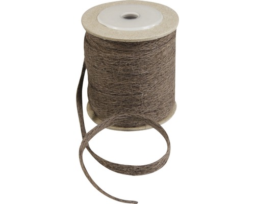 Bande de jute Windhager 1x2000 cm marron terre cuite