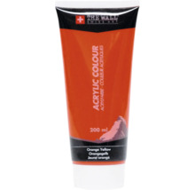 Acrylfarbe orangegelb 200 ml
