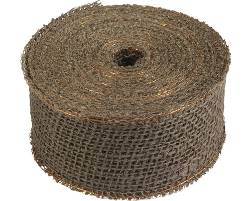 Bobine de ruban décoratif en jute