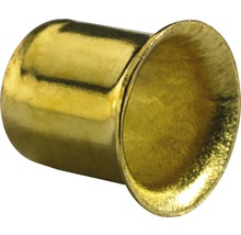 Einschlaghülse Ø 8 mm vermessingt, 40 Stück