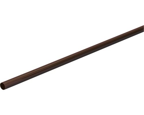 Barre de penderie ronde, brune Ø 25x2000 mm