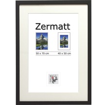 Bilderrahmen Holz Zermatt schwarz 50x70 cm-thumb-0