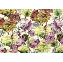 Image de fleurs avec des feuilles