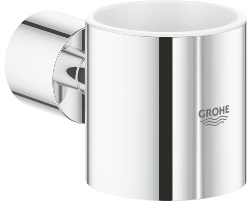 Support GROHE Atrio New pour verre et distributeur de savon chrome 40304003