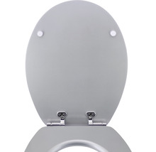 WC-Sitz form & style Metallic grey MDF mit Absenkautomatik-thumb-2