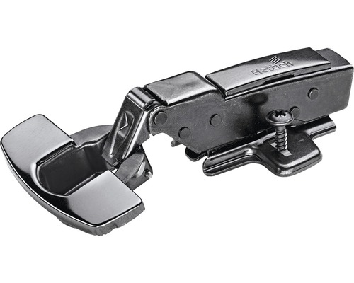 Charnière à clipser Sensys 35 mm noire pour butée de paroi centrale