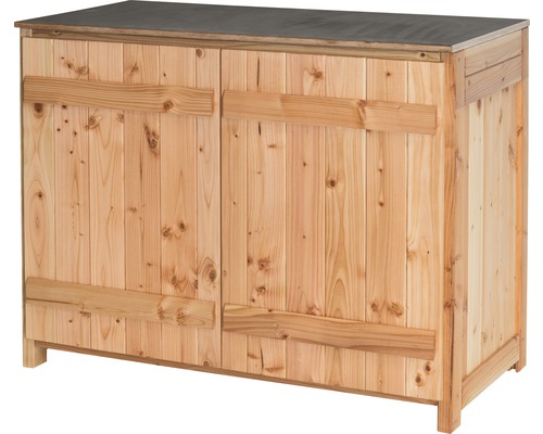 Gartenschrank/Outdoorküche Sideboard 2 Türen Typ 543 120 x 58 x 92 cm Douglasie