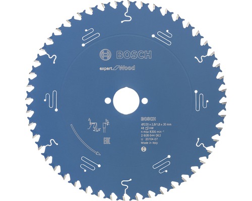 Lame de scie circulaire Expert for Wood Ø 230x30 mm Z 48