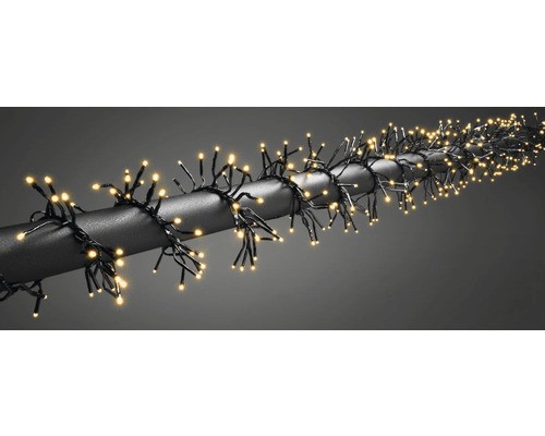 Guirlande lumineuse avec LED sur une barre