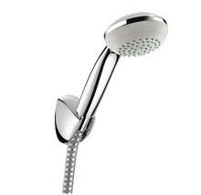 Handbrause mit Brauseschlauch und Wandhalterung