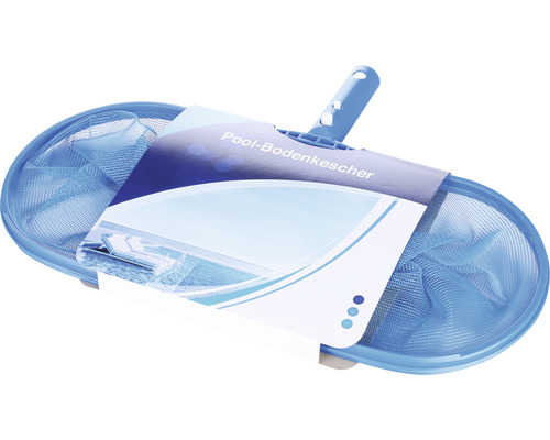 Épuisette de fond de piscine avec filet
