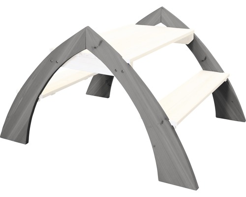 Pont en bois pour le jardin