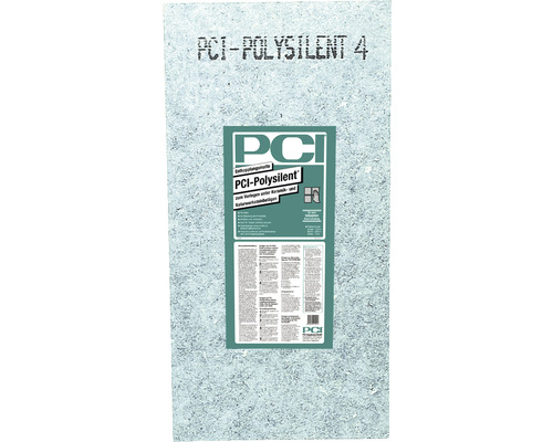 Amortisseur de bruit de pas et plaque de découplage PCI Polysilent® 4 mm paquet = 6 pces Panneau de découplage PCI Polysilent 4 pour revêtements en céramique et en pierre naturelle
