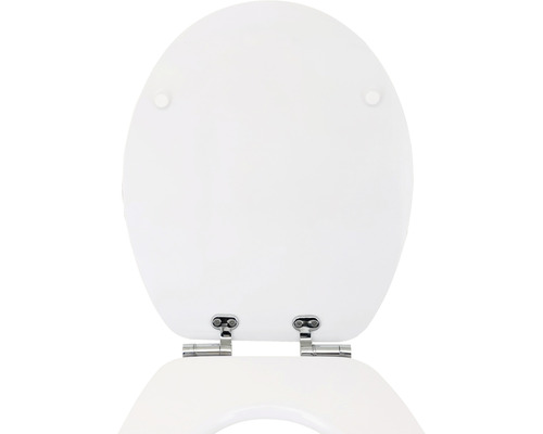 Toilettendeckel aus Kunststoff mit Scharnieren