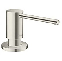 Distributeur de liquide vaisselle hansgrohe A41 finition acier inoxydable 40438800