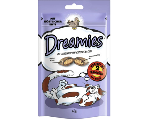 En-cas pour chats Dreamies au canard 60 g