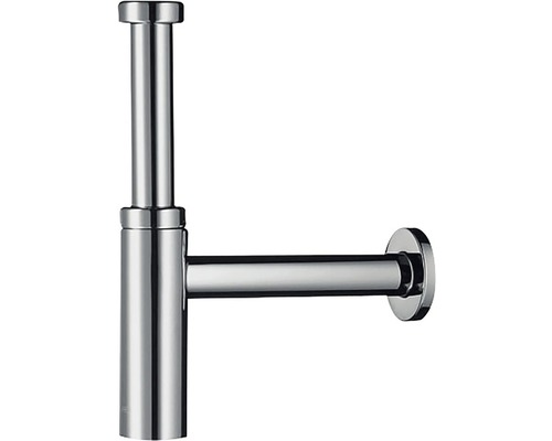 hansgrohe Tassensiphon für Waschtisch Flowstar S 1 1/4 Zoll x 32 mm chrom 52105000 Siphon aus Metall für Waschbecken