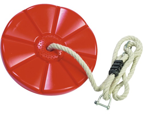 Kinderschaukel mit rundem Sitz und Seil