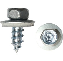 Fassadenbauschraube m. Dichtscheibe 6,5x115 mm galv. verzinkt, 100 Stück