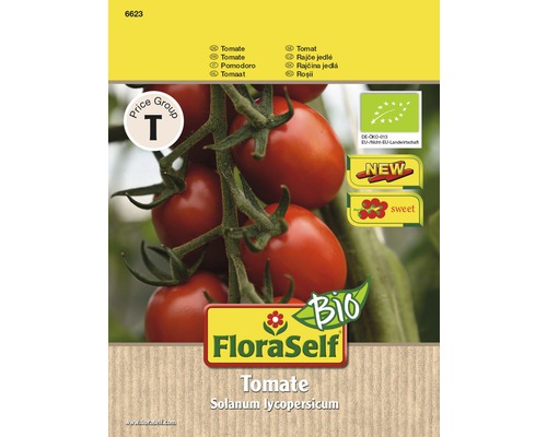 Graines de tomates FloraSelf avec label bio