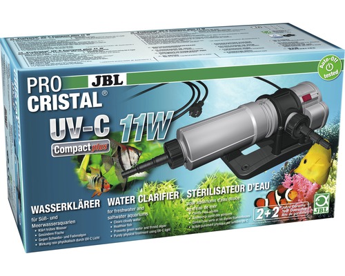 Clarificateur d'eau UV-C JBL ProCristal UV-C Compact Plus 11W