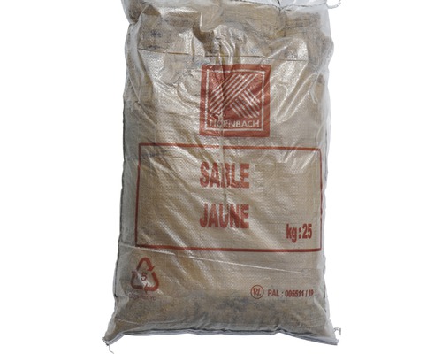 Gelber Siliziumsand 0-2 mm 25 kg