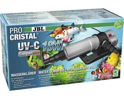 Clarificateur d'eau UV-C JBL ProCristal UV-C Compact Plus 18W