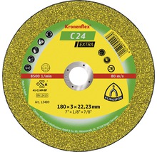Disque à tronçonner de dimensions 180 x 3 x 22,23 millimètres