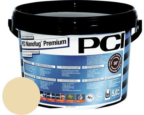 PCI Nanofug® Premium Variabler Flexfugenmörtel für alle Fliesen und Natursteine anemone 5 kg