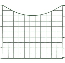 Panneau de clôture enfichable ALBERTS arceau en bas 77,7 x 66,5 cm vert-thumb-0