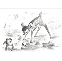 Tableau sur toile Disney Bambi & Panpan 50x70 cm