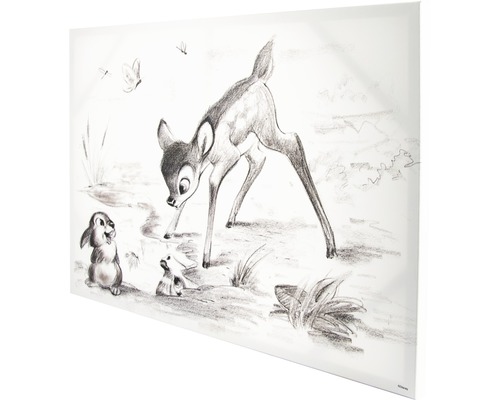Décoration avec motif Bambi et dessin d''animaux