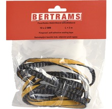 Bertrams feuerfestes, selbstklebendes Dichtband, 10 x 2 Millimeter, Länge 2 Meter