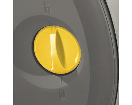 Fermeture rotative avec symbole de cadenas