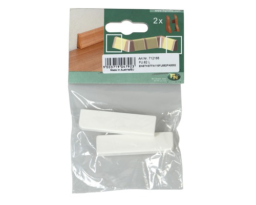 Cales de plinthe en paquet