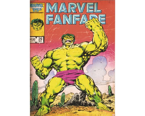 Tableau sur toile Marvel The Hulk 50x70 cm