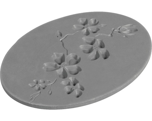 Platte décorative avec motif floral