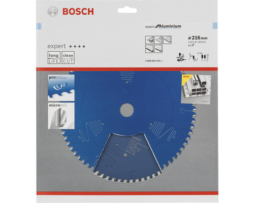 Bosch Expert Aluminium Sägeblatt, 216 Millimeter Durchmesser