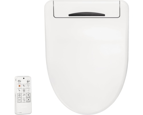 Dusch WC-Sitz Form&Style Panay weiß mit Fernbedienung und Absenkautomatik-0